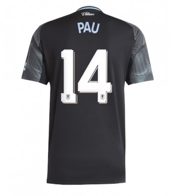 Aston Villa Pau Torres #14 Seconda Maglia 2025-26 Manica Corta
